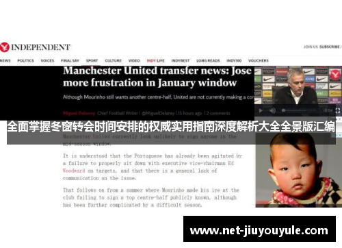 全面掌握冬窗转会时间安排的权威实用指南深度解析大全全景版汇编